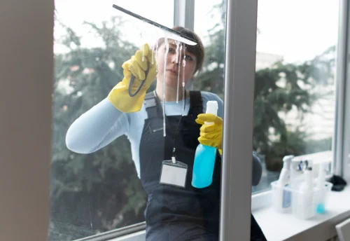Nettoyage de vitres intérieures et extérieures à Vitteaux